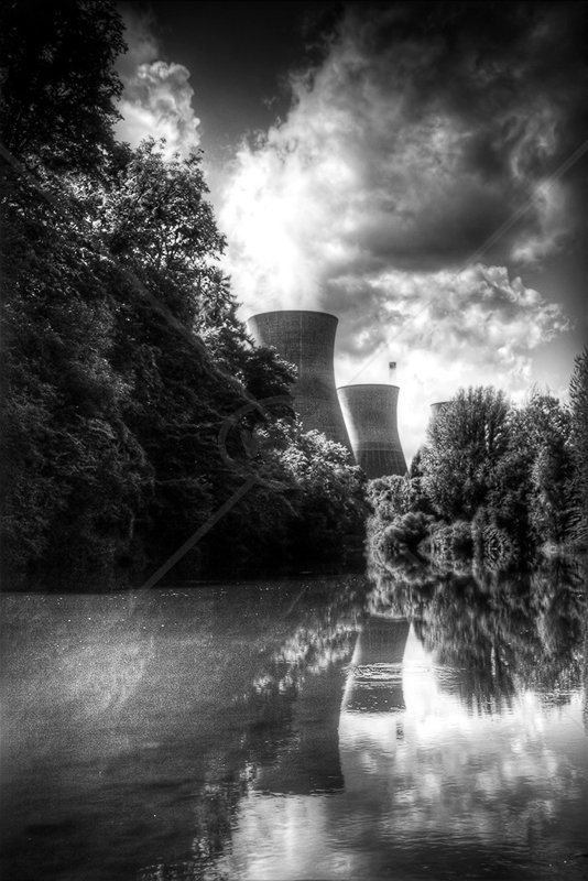  Cooling towers - by Verity Gray - 3rd (Int mono) 