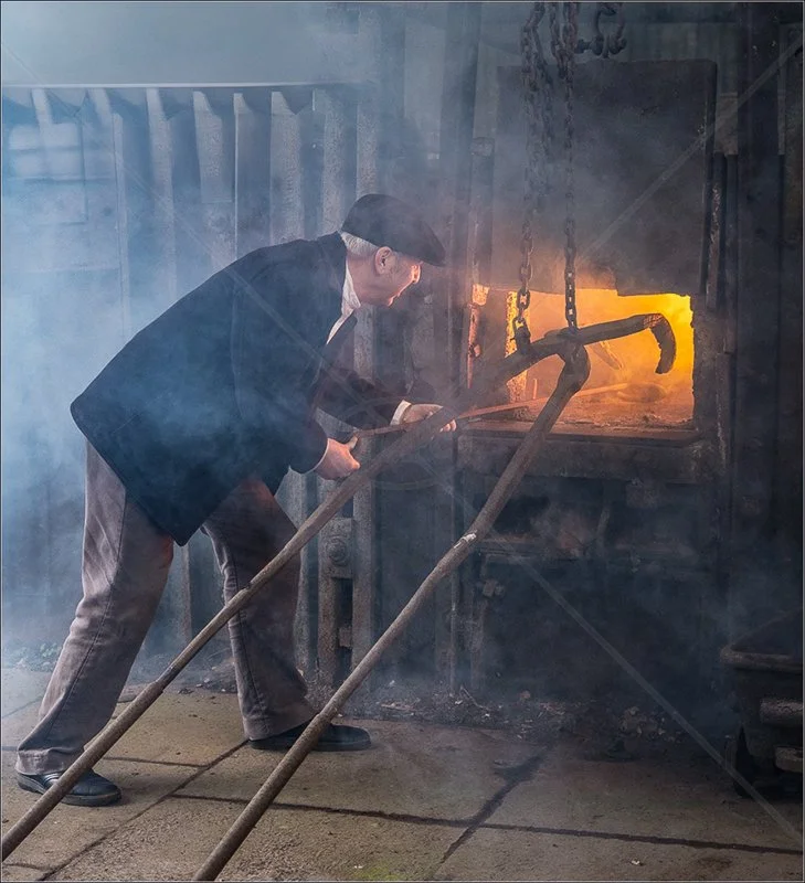  Feeding the Furnace by Janet Griffiths - C (Adv) 