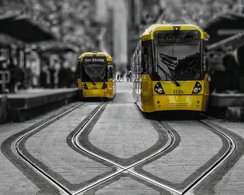  Golden Trams by Norman O'Neill - 2nd (Adv col) 