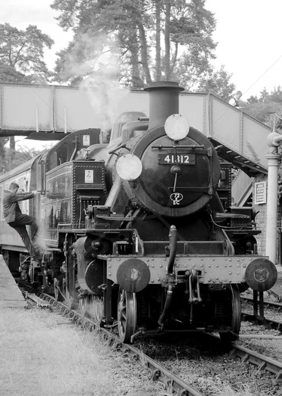  Old Steam Train 41312 by Tracy Jackson - 2nd (Int mono) 