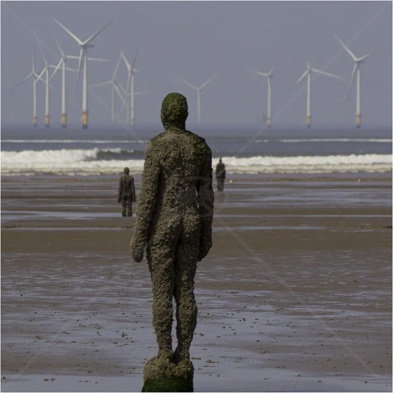  Gormley-Men-And-Wind-Turbine by Andy Yardley - C (Int) 