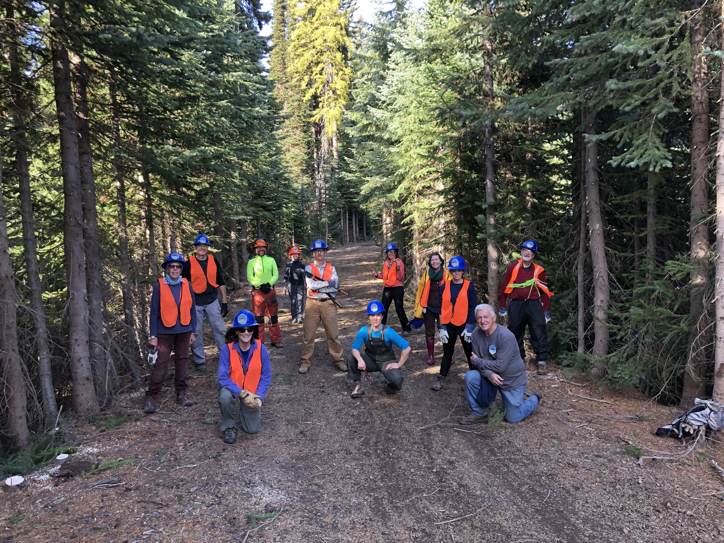 Nine Mile Trail from Shamrock Springs Work Party | September 24