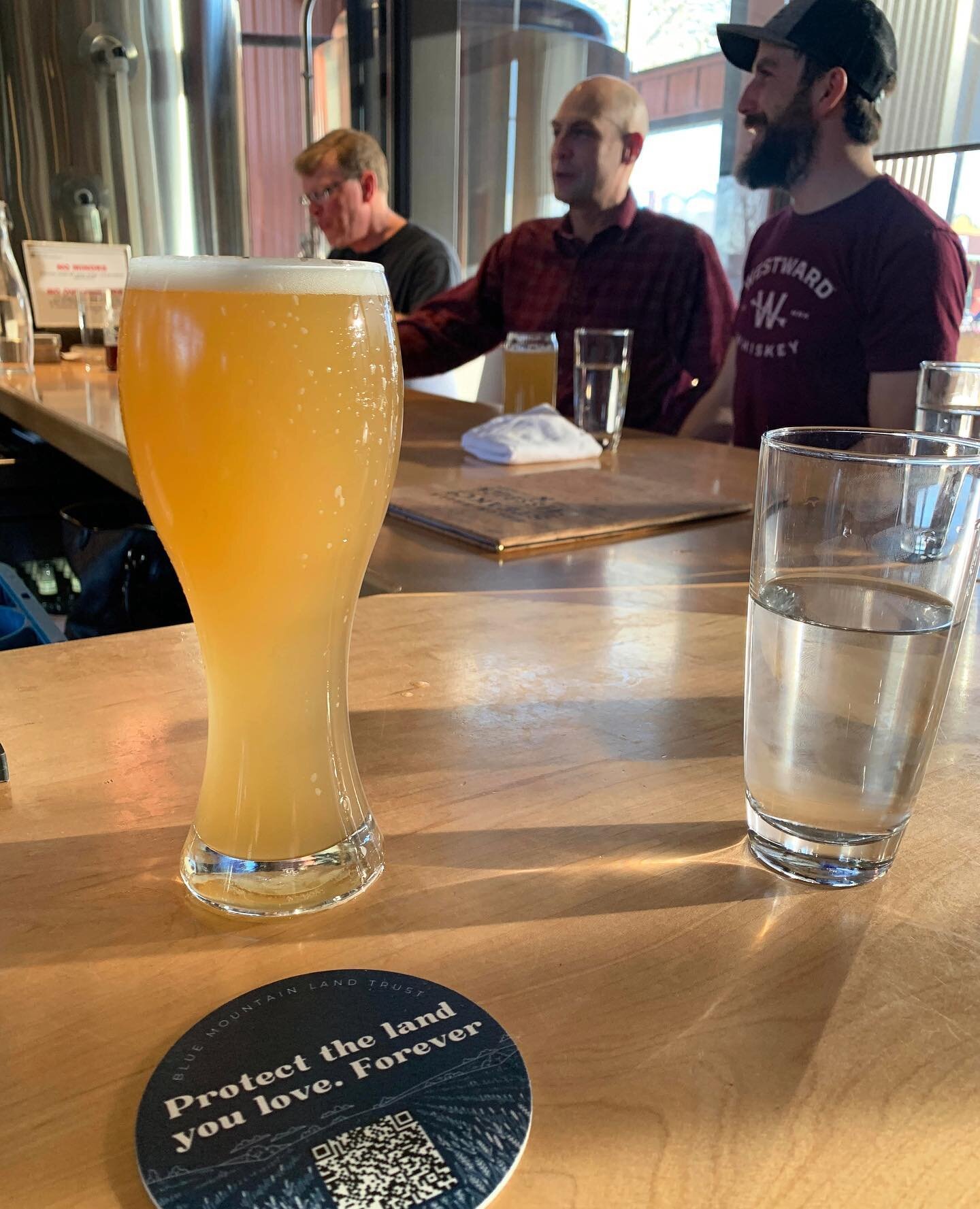 Cheers to Earth Week 🌎! The BMLT Lavender Wit is on tap at Crossbuck Brewing in Walla Walla, with a portion of the proceeds donated in support of landscape conservation across the Blue Mountain Region.⁠ 

Grab your friends, stop by, and enjoy a pint