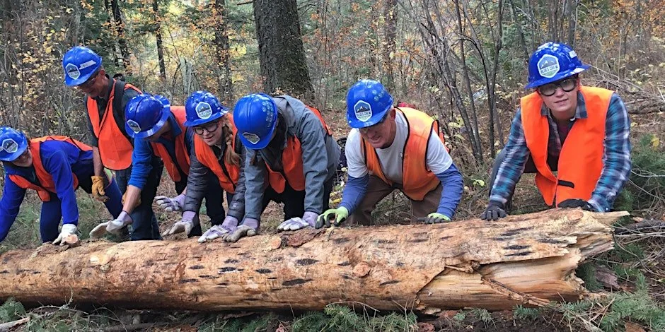 Blues Crew Sawyer Spring Skill - Refresher Day at North Fork Umatilla