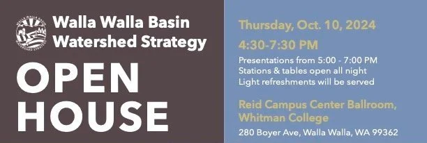 BMLT at Walla Walla Watershed Open House Event