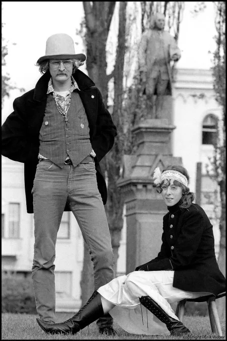 Richard Brautigan and Michaela le Grand, 1967