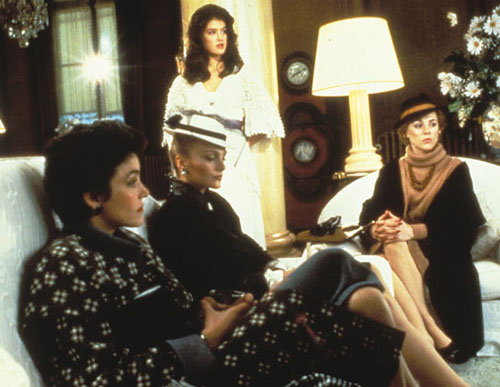 "Which one of you bitches is my mother?" Lace, 1984