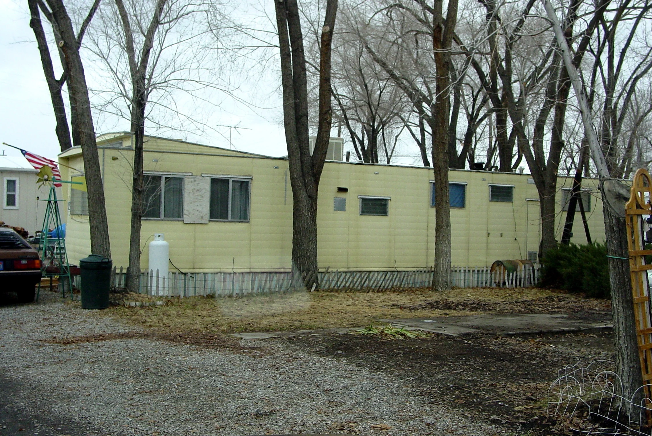 the side view