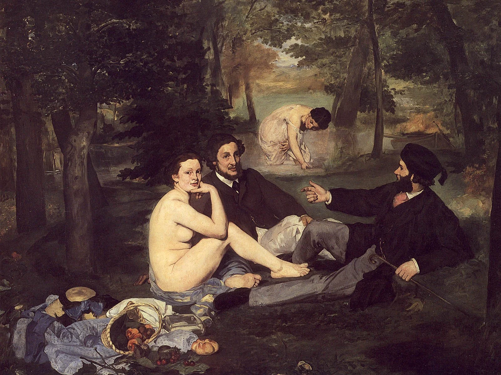 Le déjeuner sur l'herbe, Eduard Manet