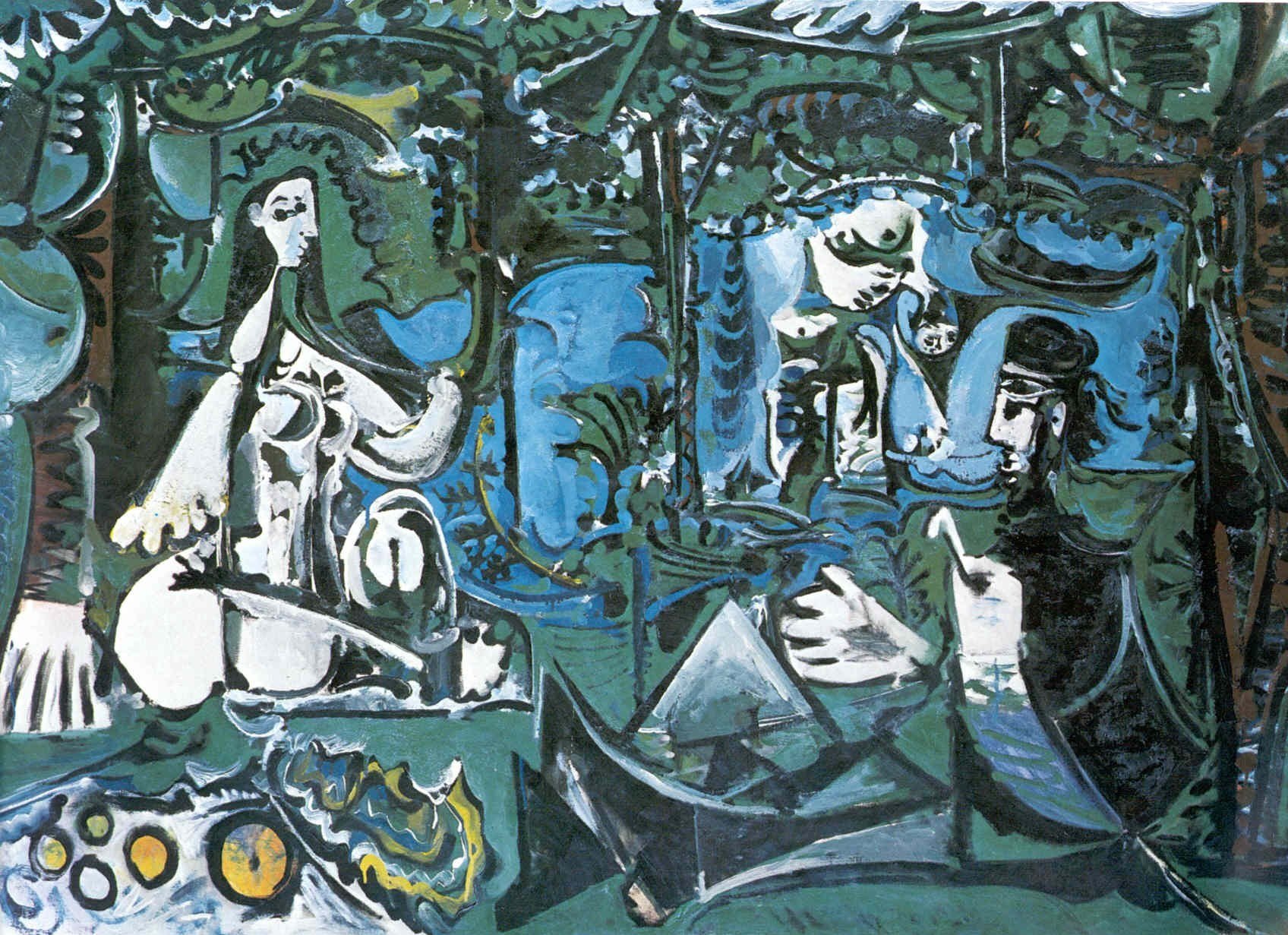 Pablo Picasso, Le dejeuner sur l`herbe (Manet) 6