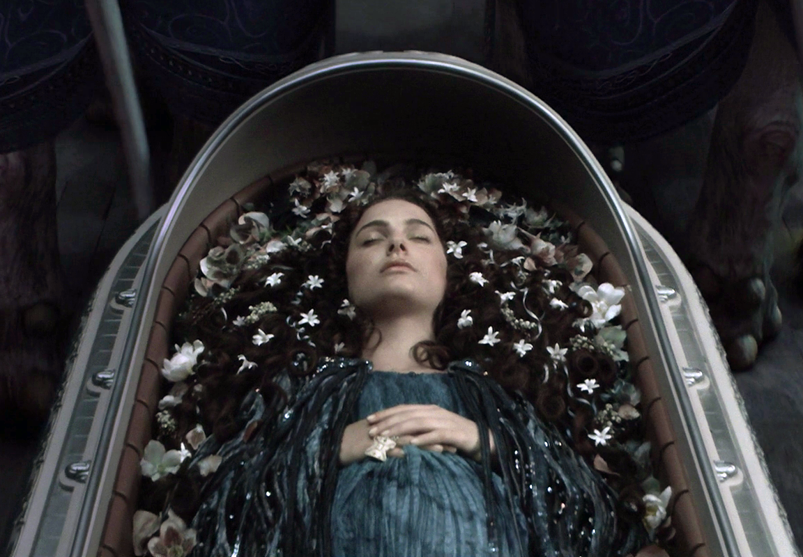 Padmé Amidala’s funeral in Star Wars Episode 3 - Revenge of the Sith (2005)