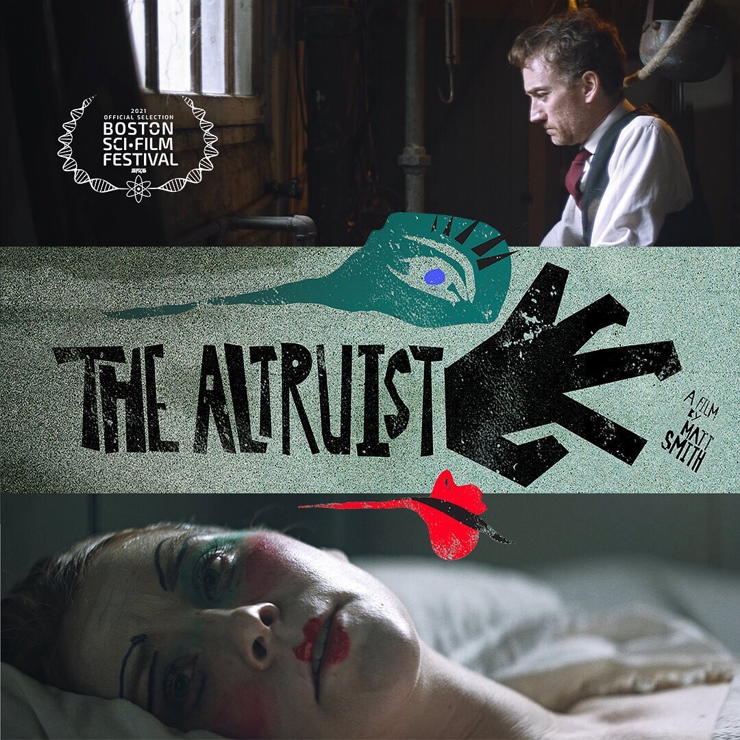 The Altruist streams @bostonscifi tomorrow February 10th-15th! @thealtruistshortfilm #BostonSciFi #SF46 #TheThon