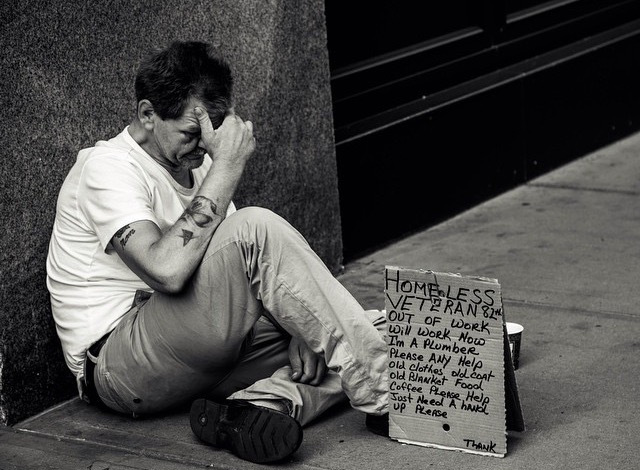 Homeless Veteran