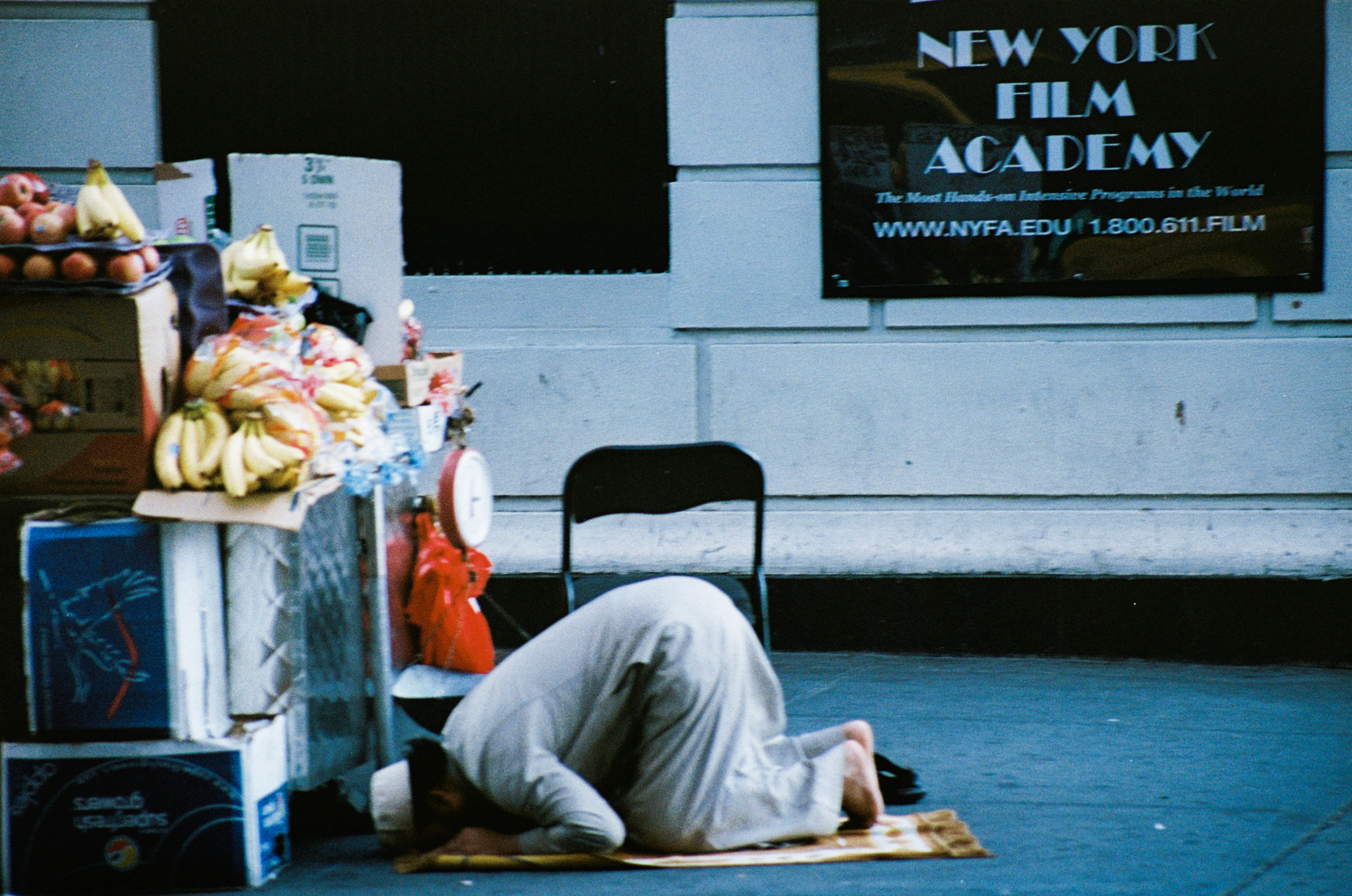 Kneeling in Prayer