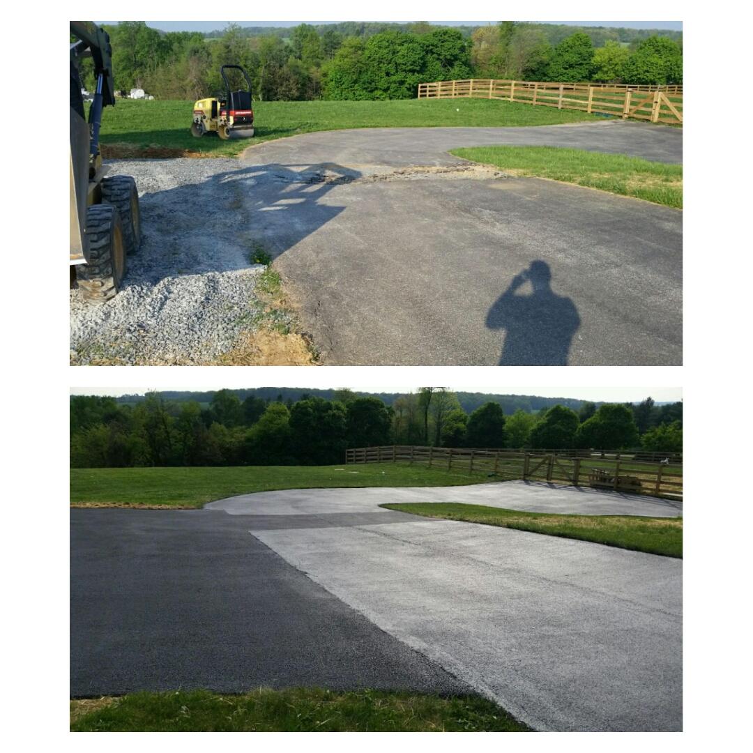 Driveway Repair- Before & After