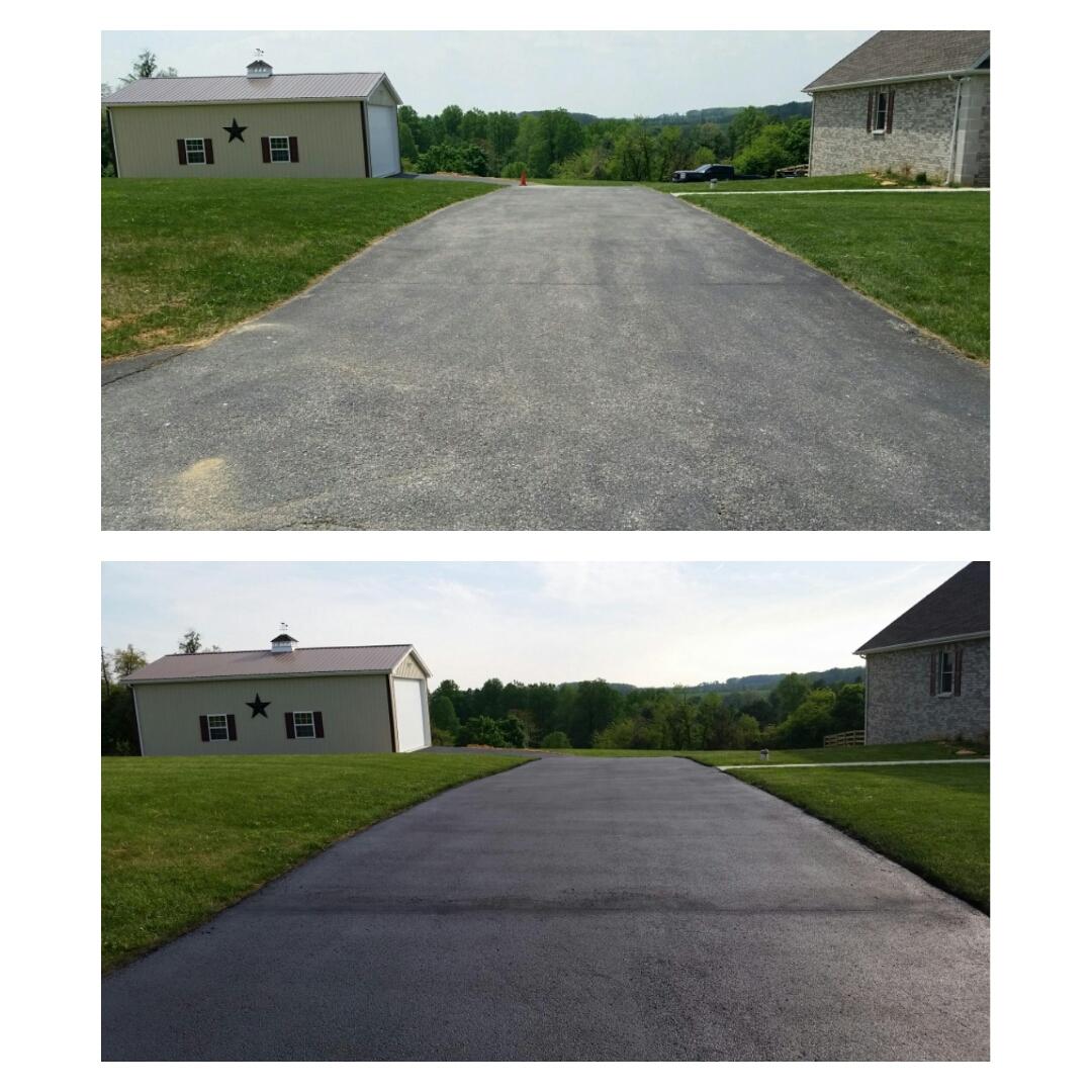 Sealcoating After Repairs