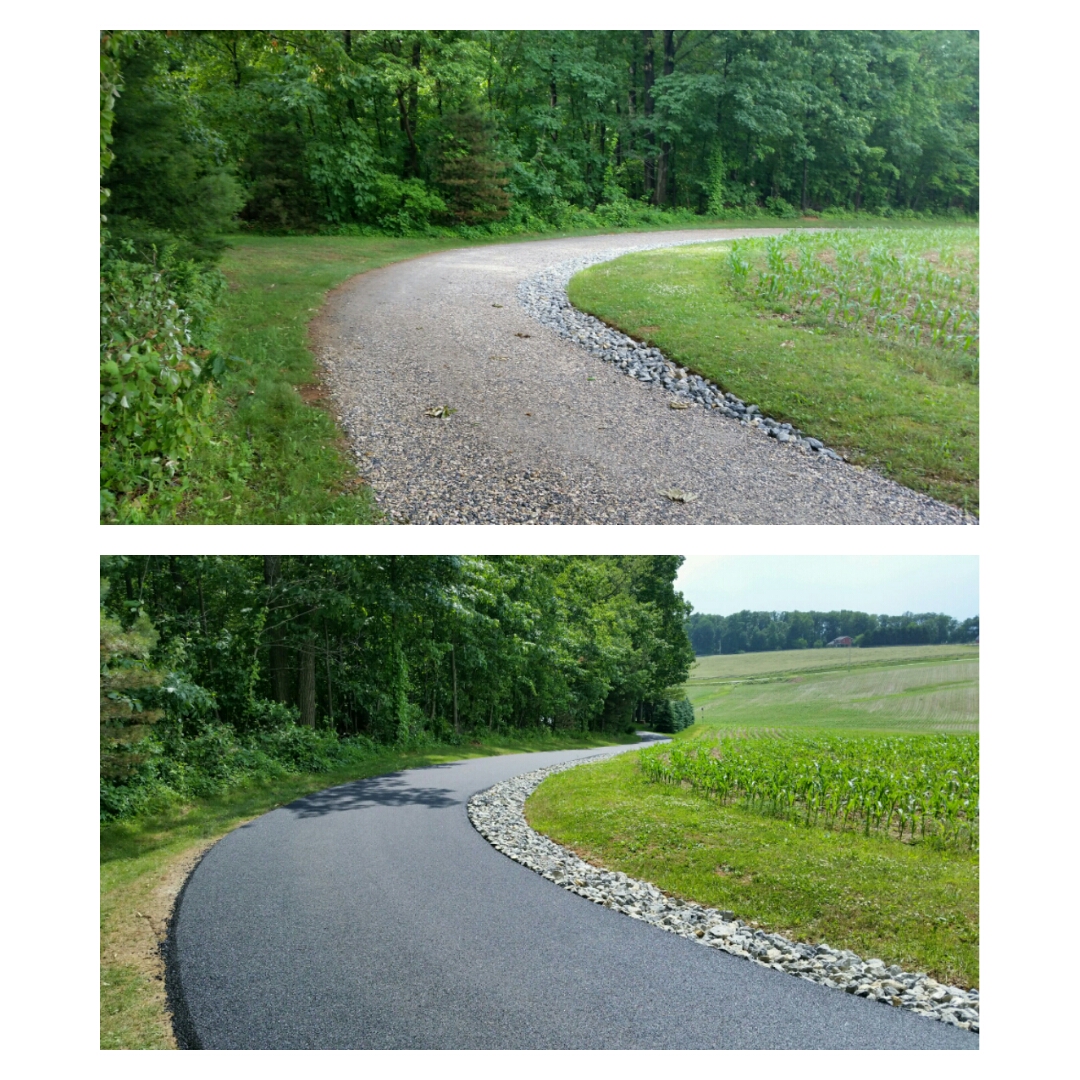 Asphalt Paving with Drainage
