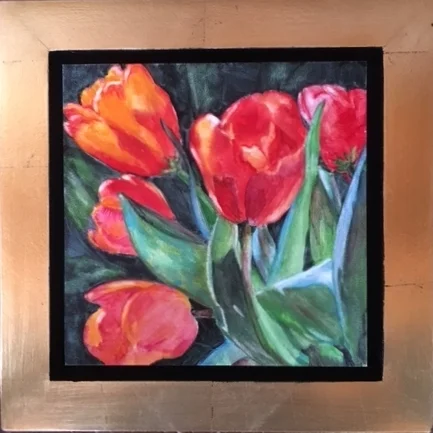 "Spring Tulips"