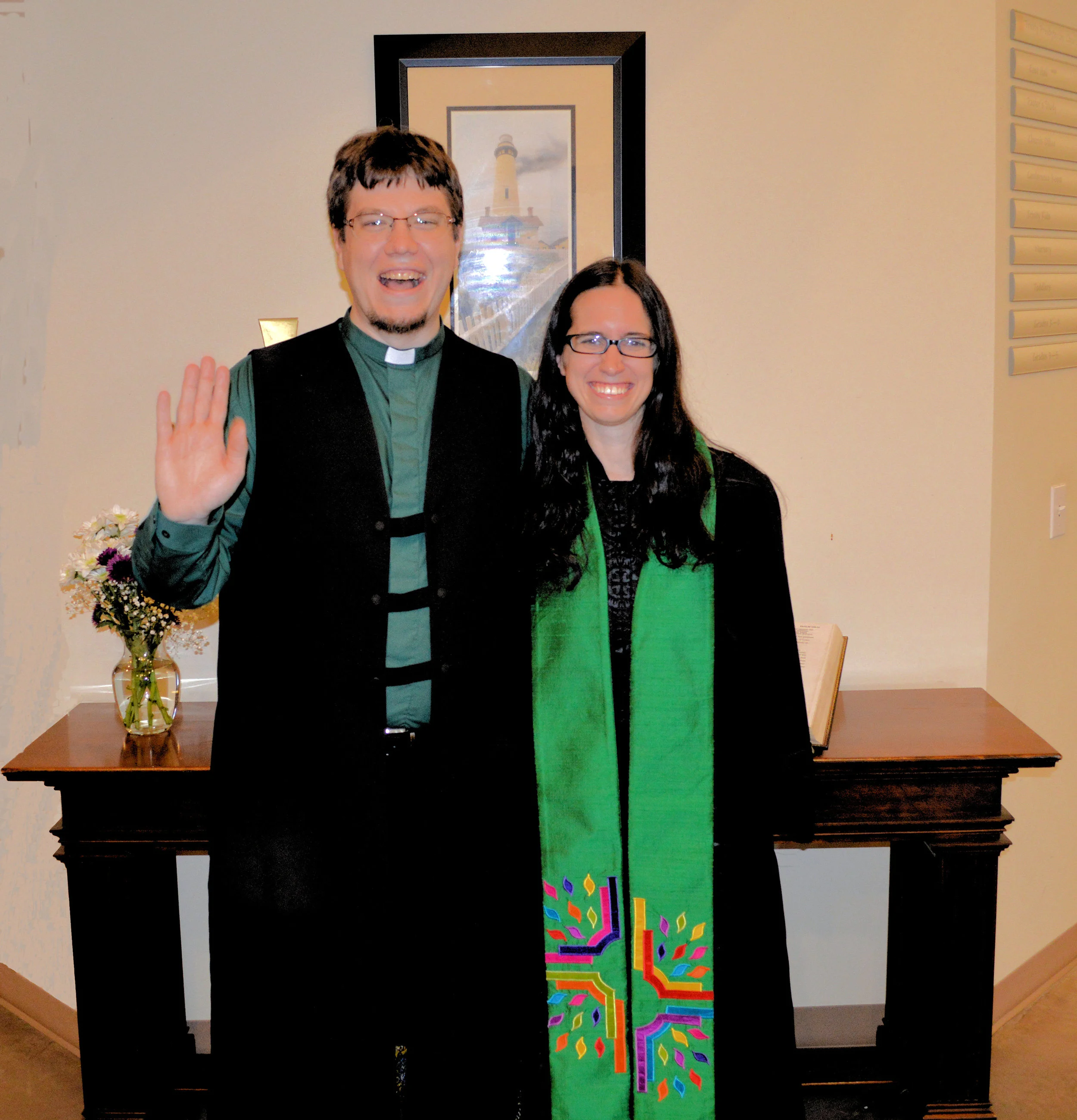 REV. LUCUS KEPPEL & ELANA LEVY, CO-PASTORS