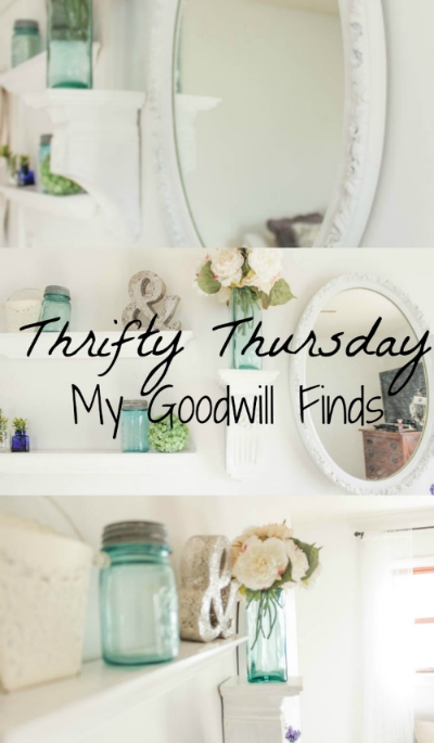   Thrifty Thursday: My Goodwill Finds  