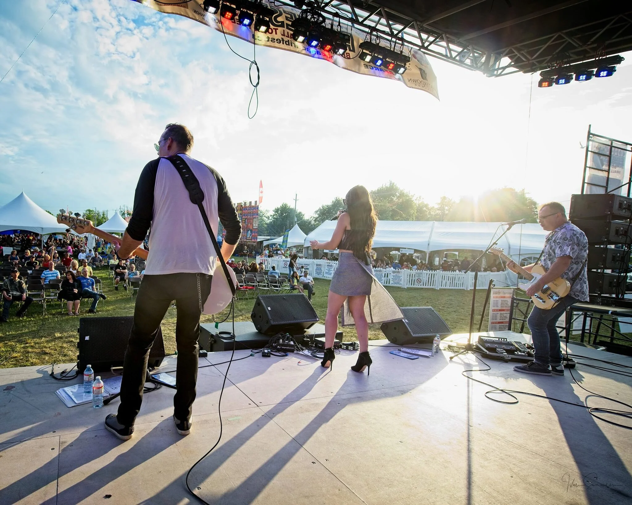 Blush at Oh Canada Ribfest Waterdown