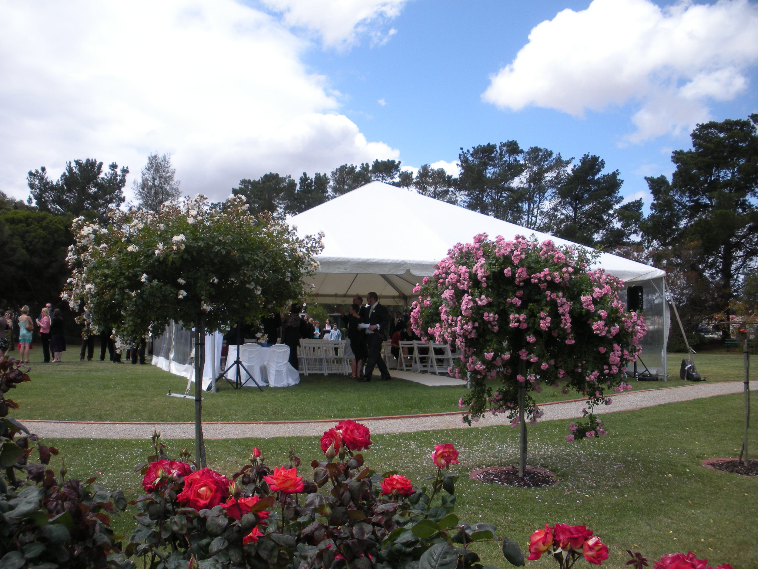 State Rose garden....beautiful for a wedding but not limited to that.....