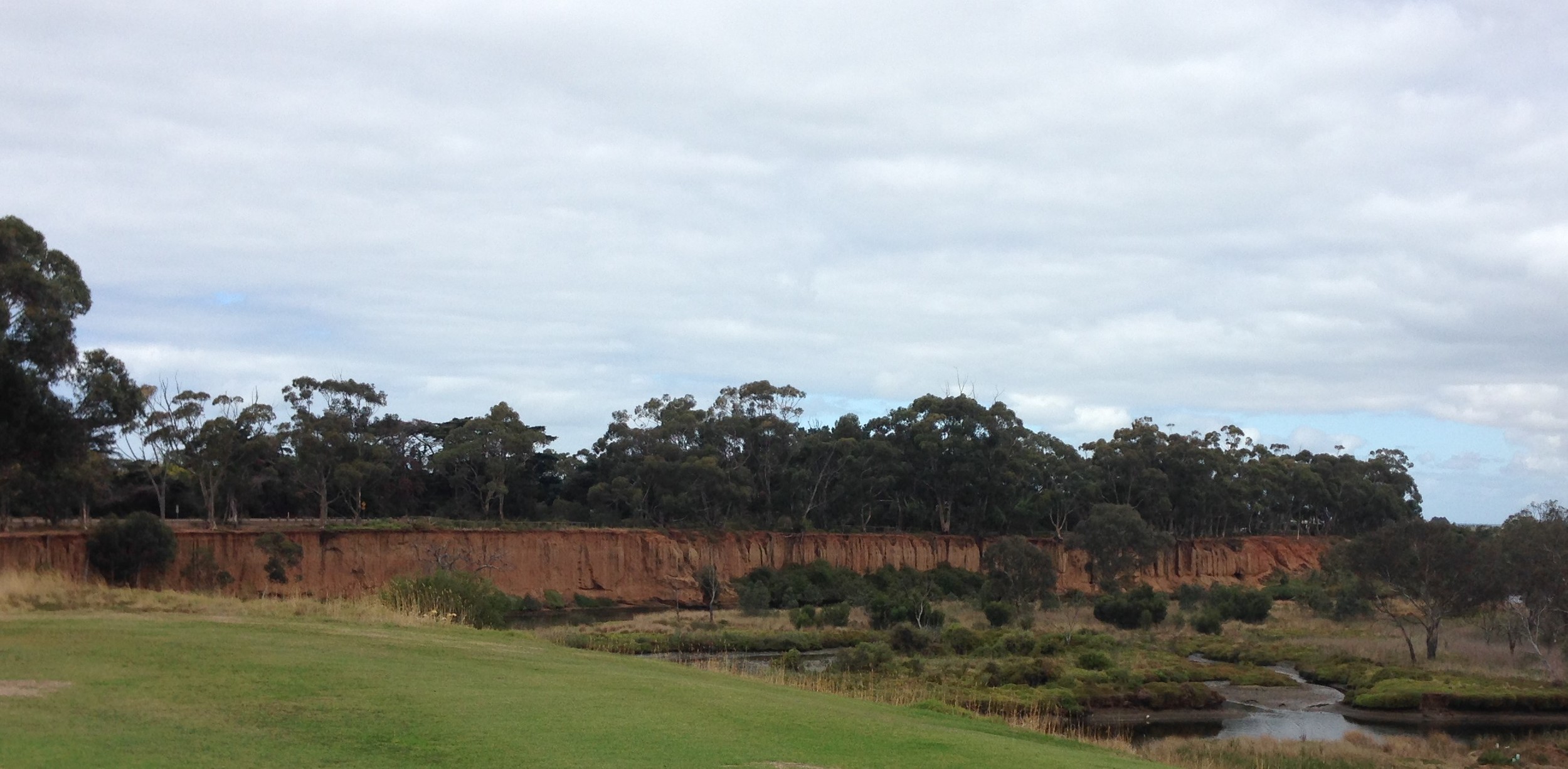 The iconic Red Cliffs of Wyndham....