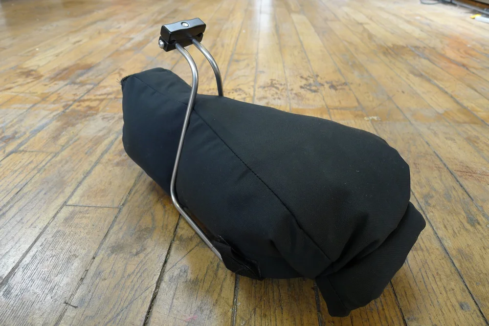 Seatpack and Pannier Backpack Set in Black - Outer Shell Bike Bags