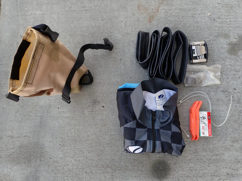 Saddlebag Demo - Outer Shell Bike Bags