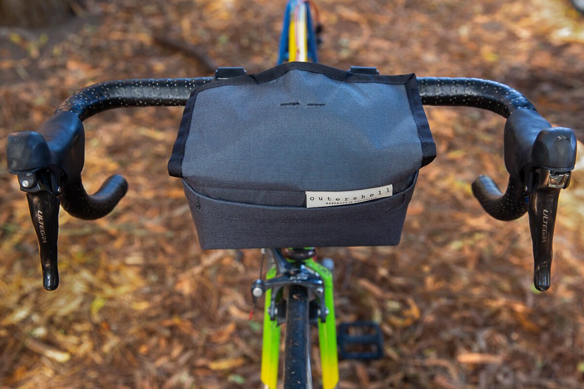 Drawcord Handlebar Bar Bag - Outer Shell Bike Bags