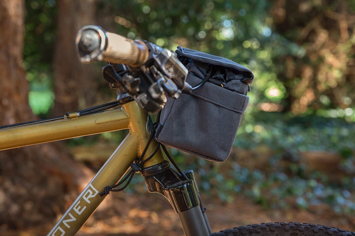 Drawcord Handlebar Bar Bag - Outer Shell Bike Bags