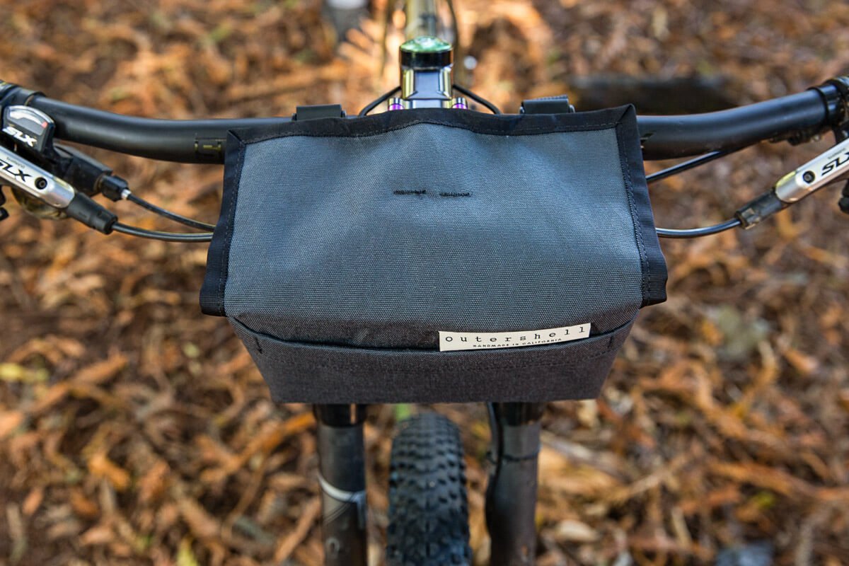 Drawcord Handlebar Bar Bag - Outer Shell Bike Bags