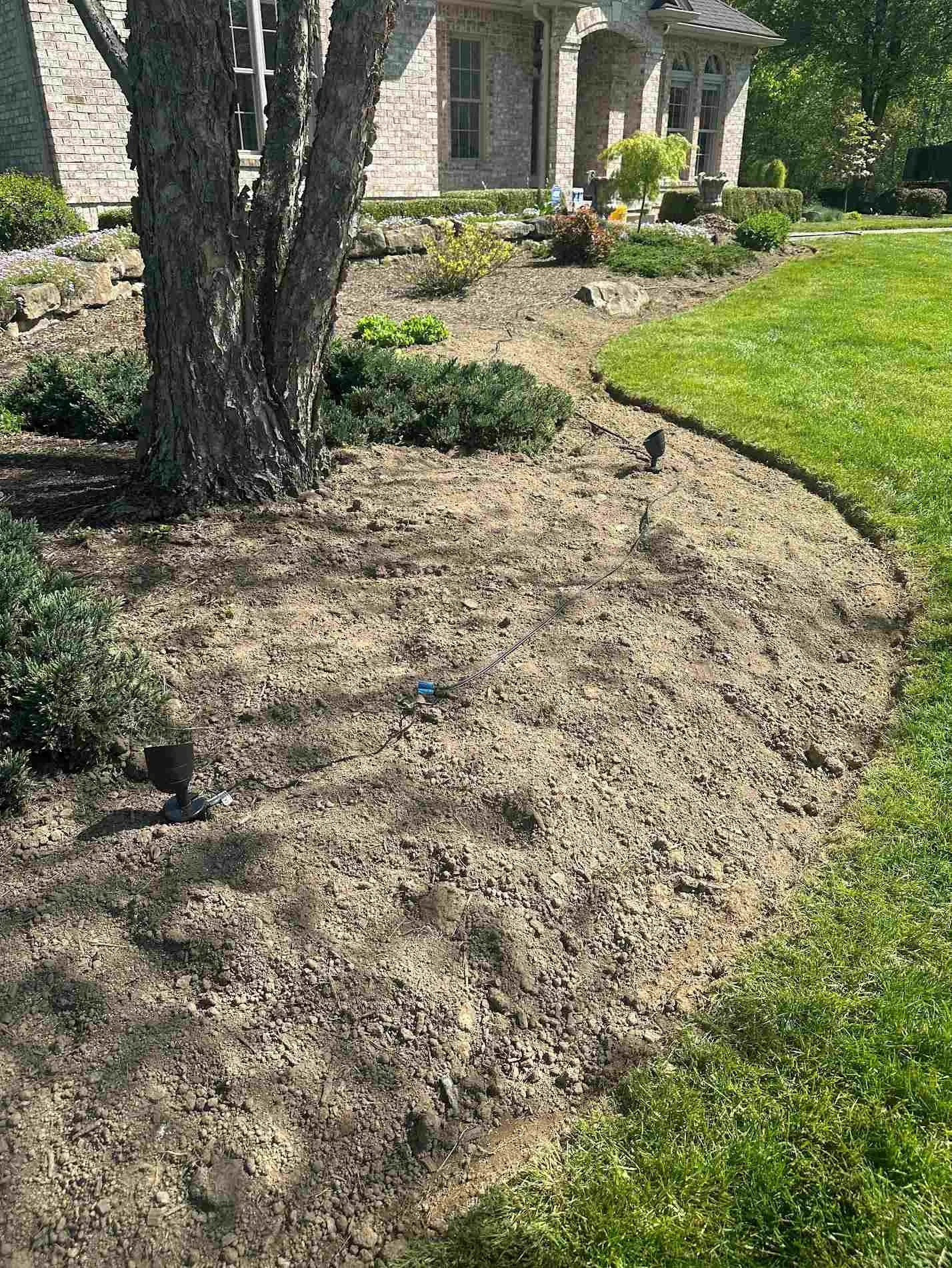 Landscaping edging beds