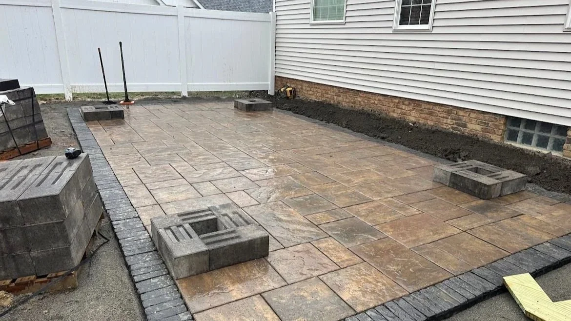 Beginning of pergola project.