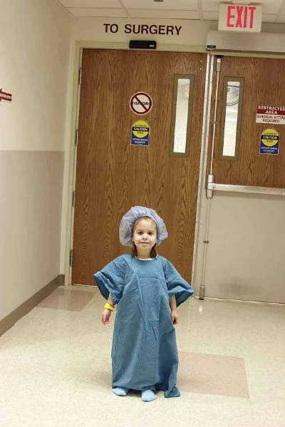 I want to be a surgeon when I grow up