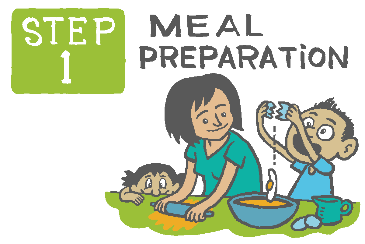 Meal Time Family Time Illustration, 2015 City of Lethbridge