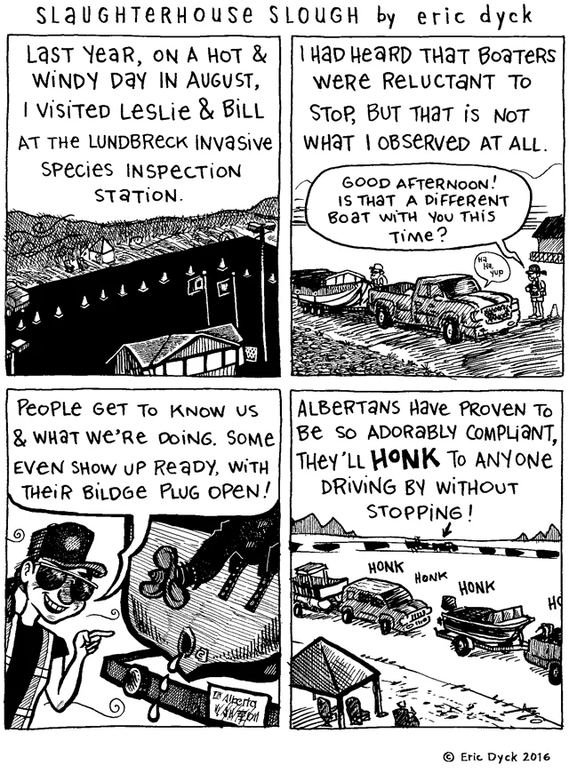 Thanks to Leslie &amp; Bill for letting me hang out with them!