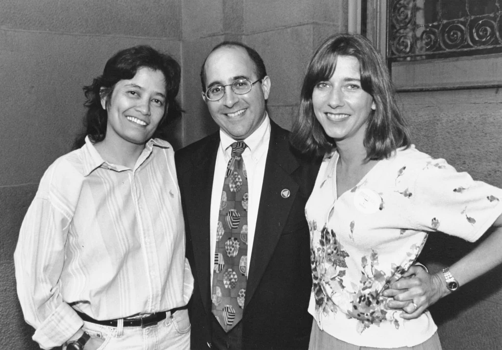 Genora Dancel, Evan Wolfson, and Ninia Baehr
