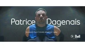 Bell For Better - Paralympian Patrice Dagenais