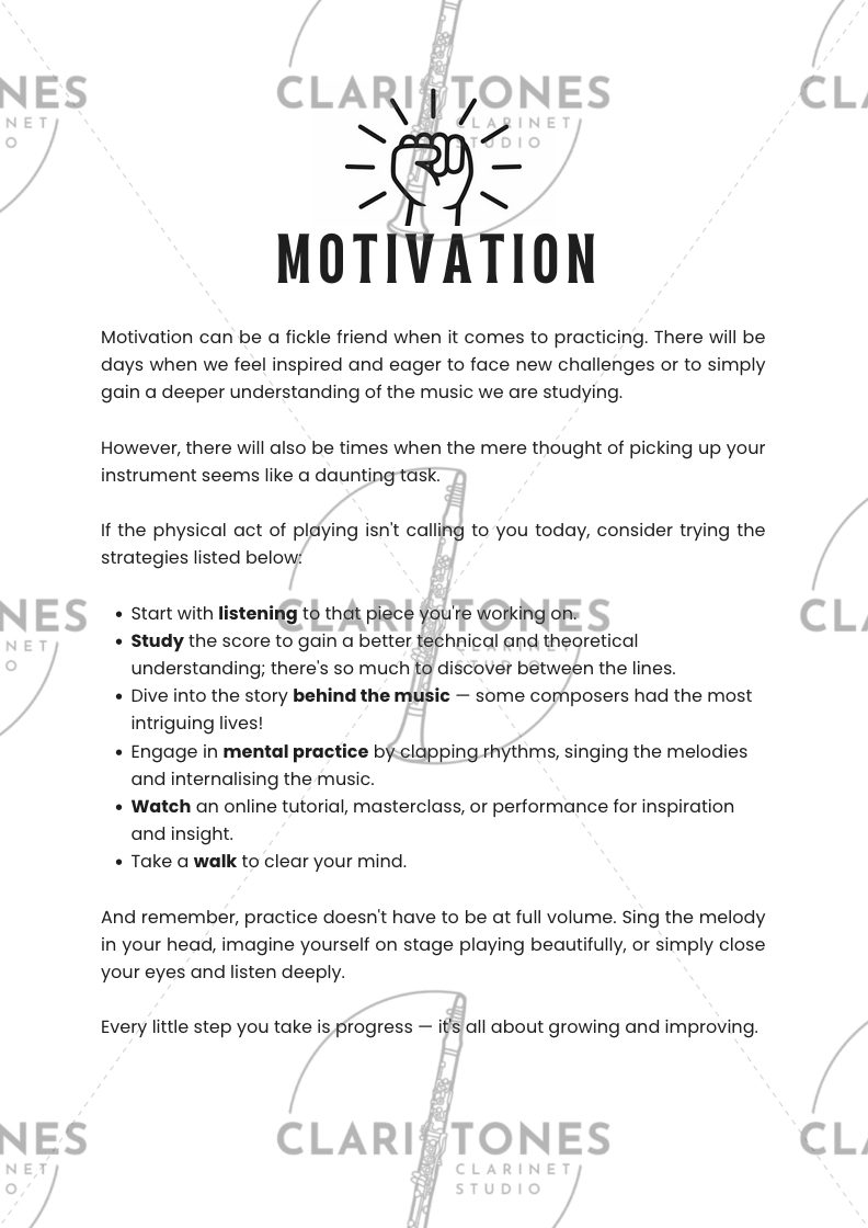 My Clarinet Companion - Motivation.png
