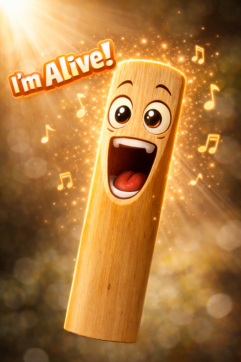 Clarinet Reed Screaming "I'm Alive!"