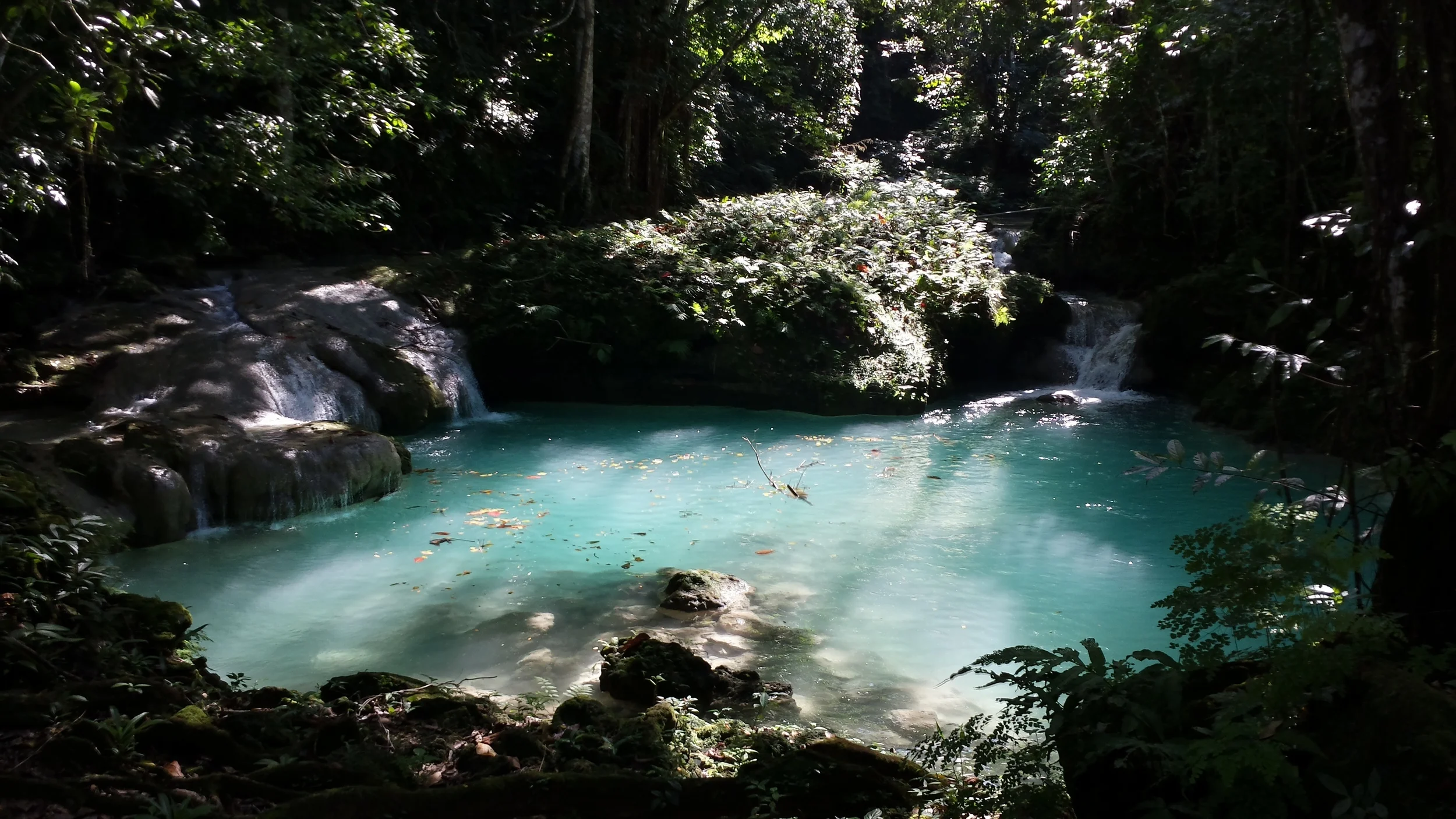 swimming hole on the White River.