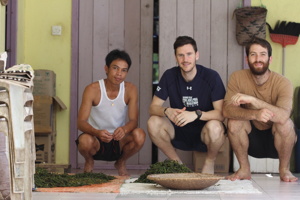  Huge thanks to Uday/Jeffrey in Kampung Sebako for helping us in the forest, and giving us an amazing place to stay during our travels. Here he was just showing us how his family has harvested and dried peppercorns for the famous Sarawak black and wh