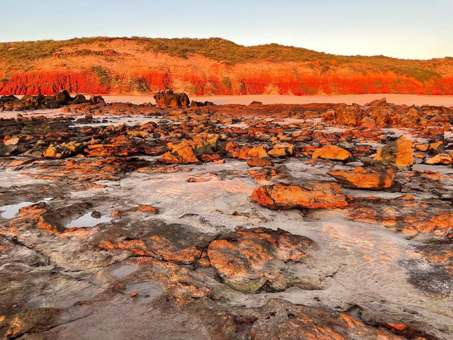 Views from the West: Day 16
+ searching for dinosaur tracks at James Price Pt 
+ taking in the sights in Broome