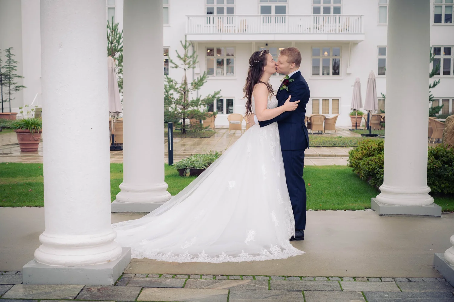 Susie og Joakim på Kurhotel Skodsborg