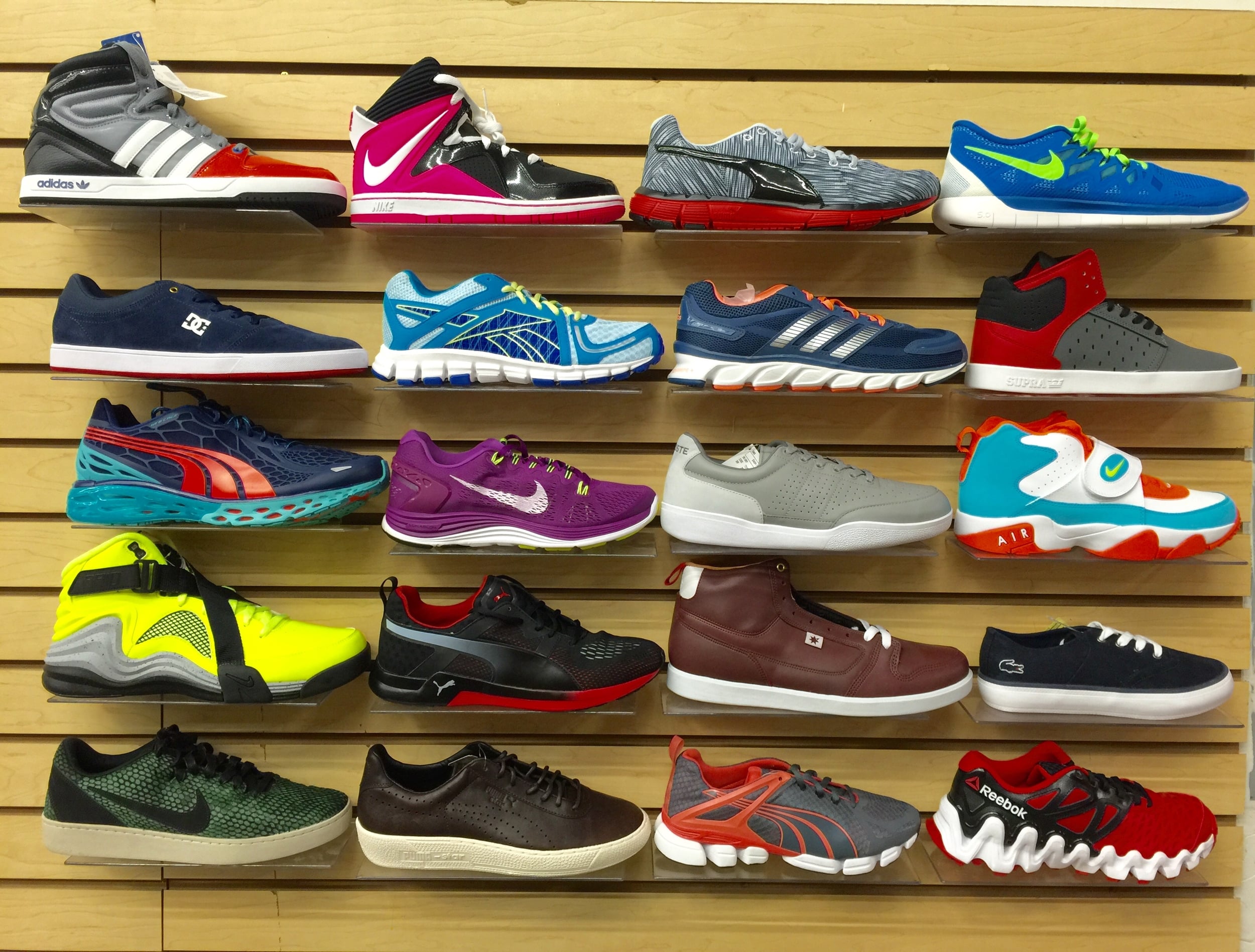 Athletic Packs — Brand Name footwear for Export