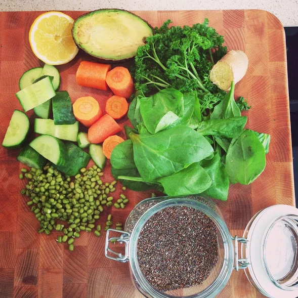 Chia Seeds & Breakfast-Of-Champions Smoothie