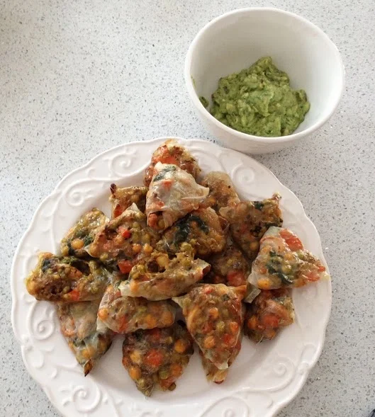 My New Roots' Fully-Loaded Samosas