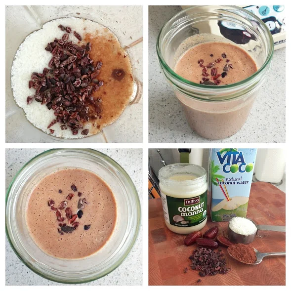 Chocolate Coconut Manna-From-Heaven Smoothie