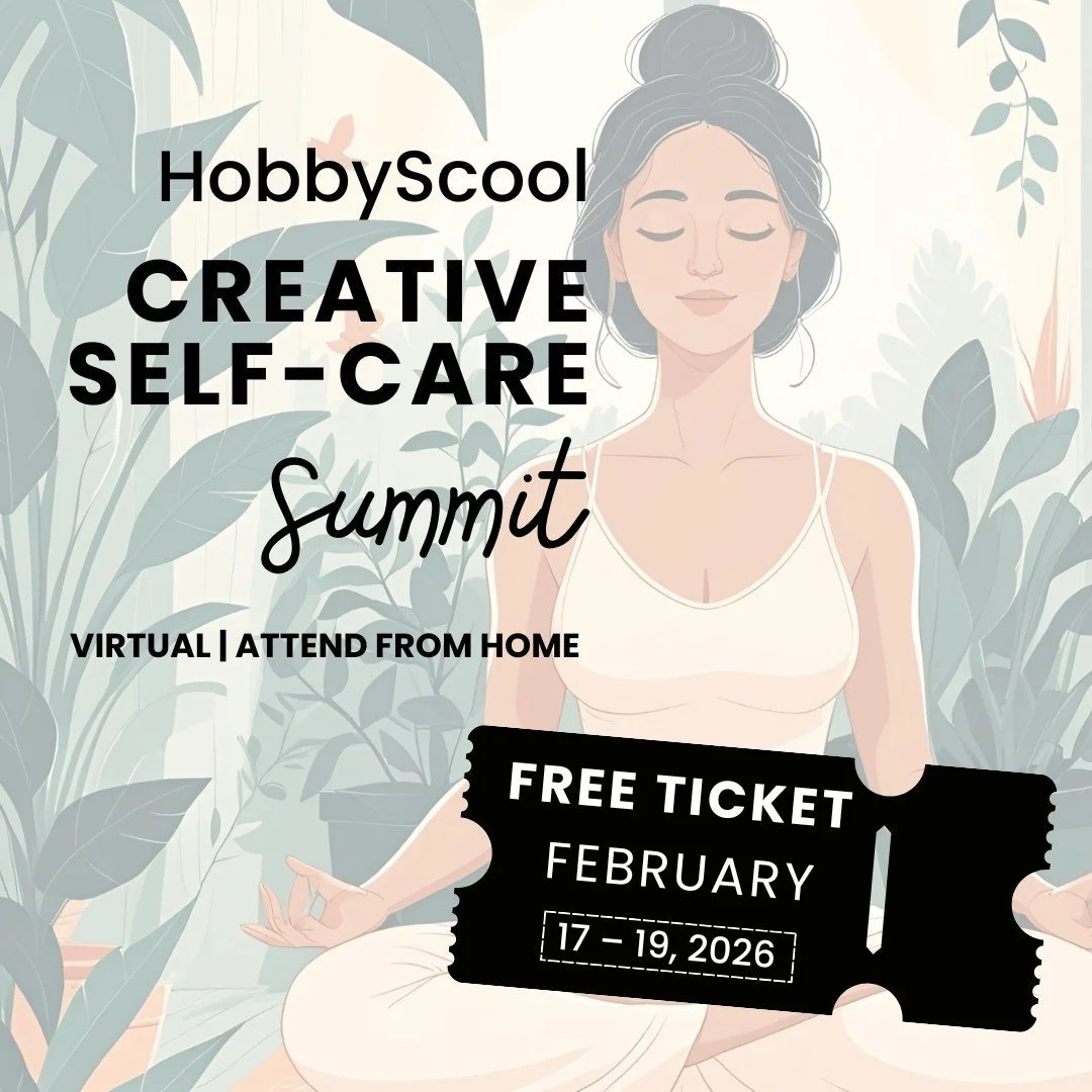 If January ran you over, this is for you.

You don&rsquo;t need hours of free time to reset - small, creative moments can be enough.

I&rsquo;m speaking at a free Creative Self-Care Summit hosted by @hobbyscool (Feb 17 - 19) and sharing a simple fram